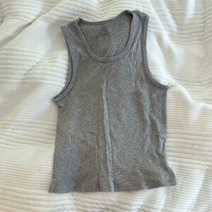 gray brandy melville tank top⭐️